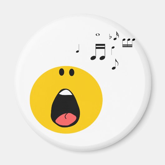 彼の小さなハートを歌う マグネット (正面)