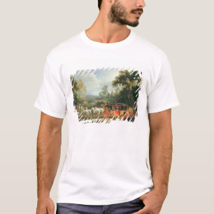 彼の州のコーチのルイ14世 Tシャツ