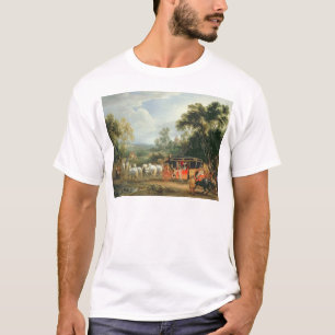 彼の州のコーチのルイ14世 Tシャツ