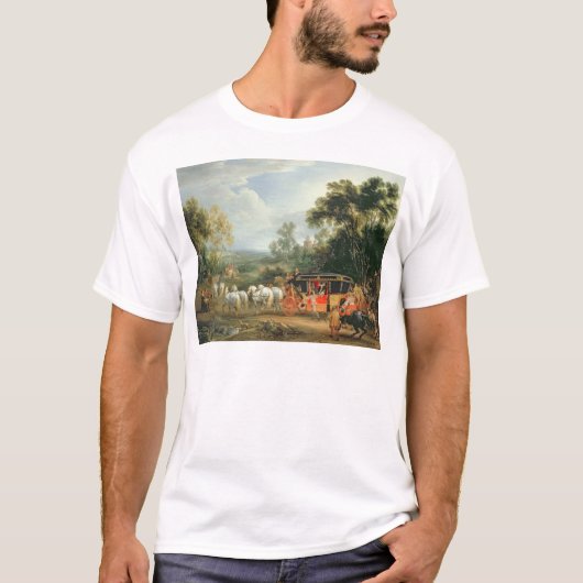 彼の州のコーチのルイ14世 Tシャツ (正面)