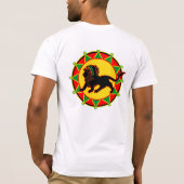 彼の帝国皇族Haile Selassie Tシャツ (裏面)