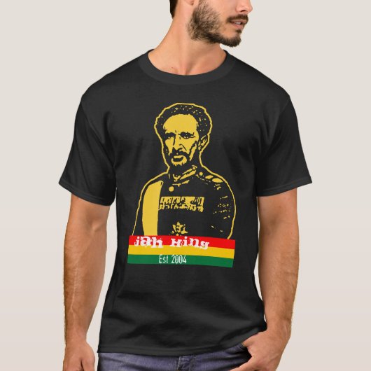 彼の帝国皇族Haile Selassie Tシャツ (正面)