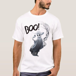 彼の幽霊の手の喫煙 Tシャツ