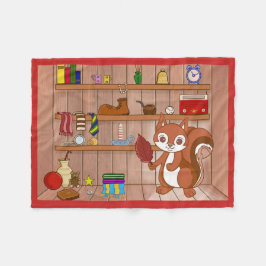 彼の店のバブル フリースブランケット