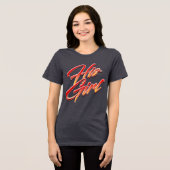 彼の彼女 トライブレンドＴシャツ (正面全面)