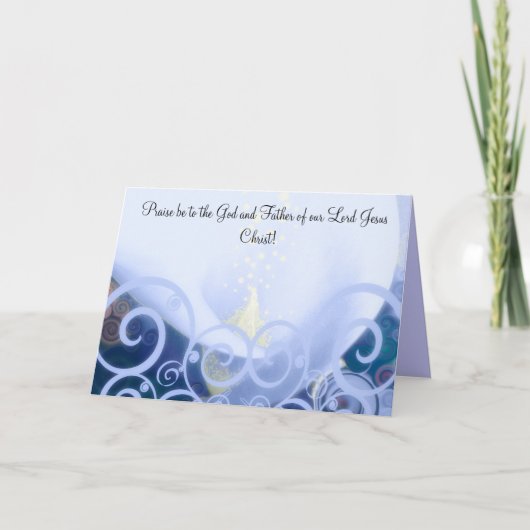 彼の復活のキリスト教のイースターカード希望 シーズンカード (正面)