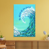 彼の復活の波 キャンバスプリント (インサイチュ (リビング))