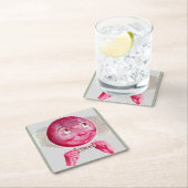 彼の心の世界 スクエアペーパーコースター (インサイチュ)