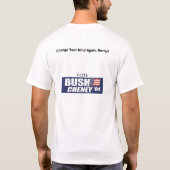 彼の心を再度変えているジョン・ケリー! Tシャツ (裏面)