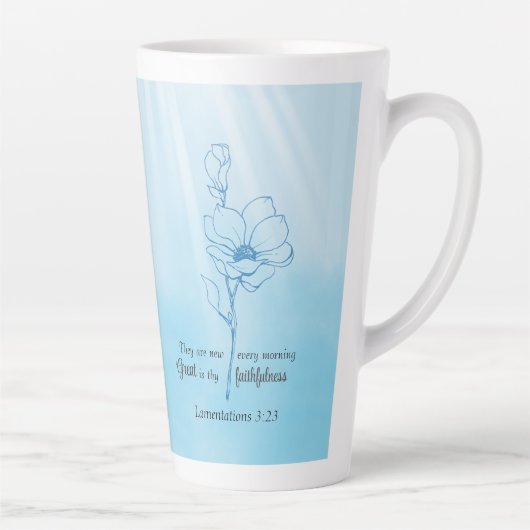 彼の性癖は毎朝新しい聖句である カフェラテマグ (右)