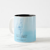 彼の性癖は毎朝新しい聖句である ツートーンマグカップ (正面左)