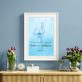 彼の性癖は毎朝新しい聖句である ポスター