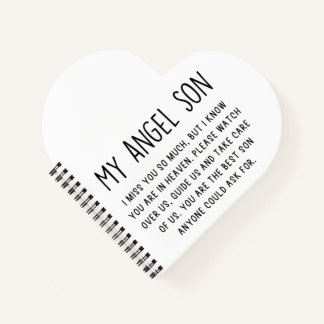 彼の恋しく思誕生日に天国で私の息子 ノートブック