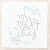 彼の恋は絶えぬ ガラスコースター (裏面)