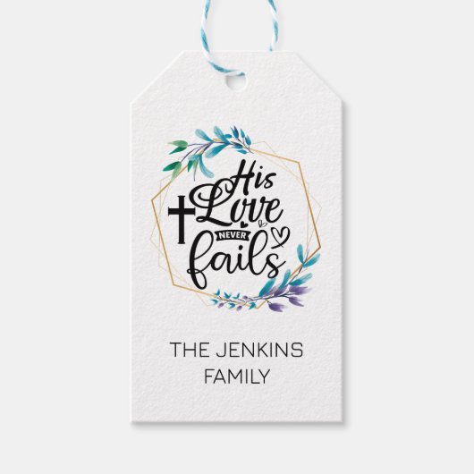 彼の恋は絶えぬ ギフトタグ (正面)