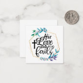 彼の恋は絶えぬ ノートカード (正面/裏面インサイチュ)