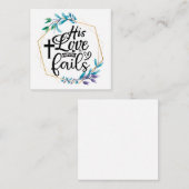 彼の恋は絶えぬ ノートカード (正面/裏面)