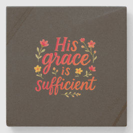 彼の恩寵は充分なり ストーンコースター