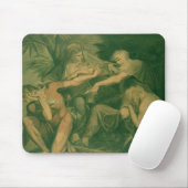 彼の息子Polynicesを罵倒しているオイディプス- "Sは台無しになることを行きます マウスパッド (マウス)