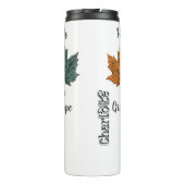 彼の恵み秋オン タンブラー (裏面)