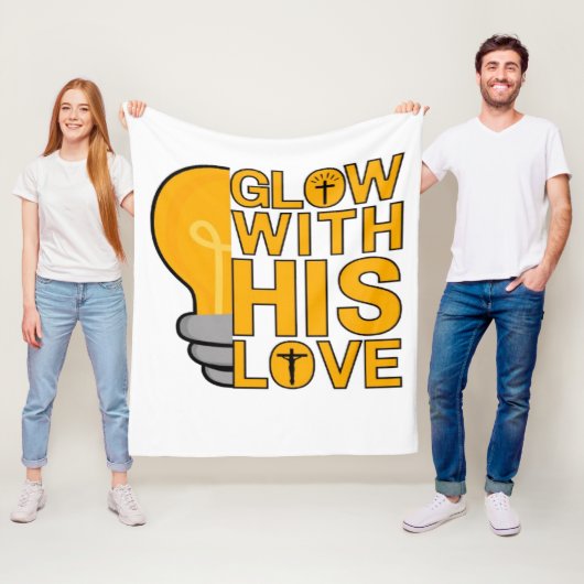 彼の愛で輝くフリースブランケット フリースブランケット (インサイチュ)