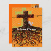 彼の愛に根ざしている ポストカード (正面/裏面)