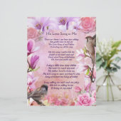 彼の愛の歌を私にフローラ水の色を固定 (スタンド正面)