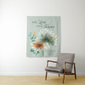 彼の愛は永遠にグリーン聖なる書物、 経典 タペストリー (インサイチュ)