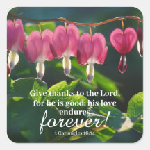 「彼の愛は永遠に続く」ステッカーシート