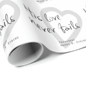 彼の愛は決してヘンリーb eyring lds引用文 ラッピングペーパー (ロールコーナー)