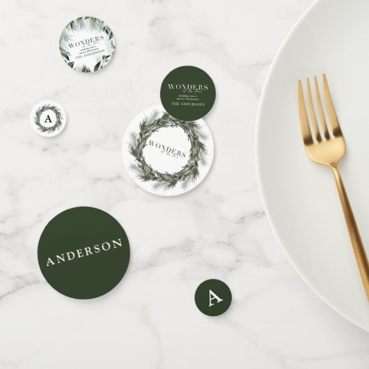 彼の愛水彩画の群葉の休日の驚異 コンフェッティ (グループ)