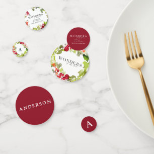 彼の愛水彩画の群葉の休日の驚異 コンフェッティ