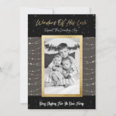 彼の愛疑問に思のクリスマスカード シーズンカード (正面)