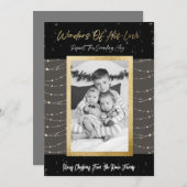 彼の愛疑問に思のクリスマスカード シーズンカード (正面/裏面)