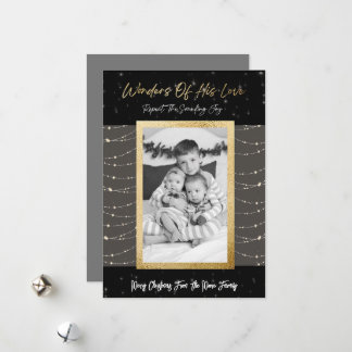 彼の愛疑問に思のクリスマスカード シーズンカード