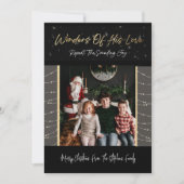 彼の愛疑問に思のクリスマスカード シーズンカード (正面)