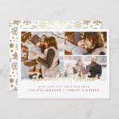 彼の愛疑問に思のトレンディーのスクリプトのクリスマス写真 シーズンポストカード (正面/裏面)