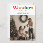 彼の愛疑問に思のレトロのスピリチュアル シーズンカード (正面)