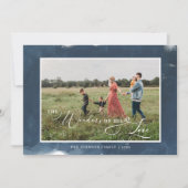 彼の愛疑問に思の写真のスクリプトのクリスマス シーズンカード (正面)