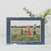 彼の愛疑問に思の写真のスクリプトのクリスマス シーズンカード (スタンド正面)