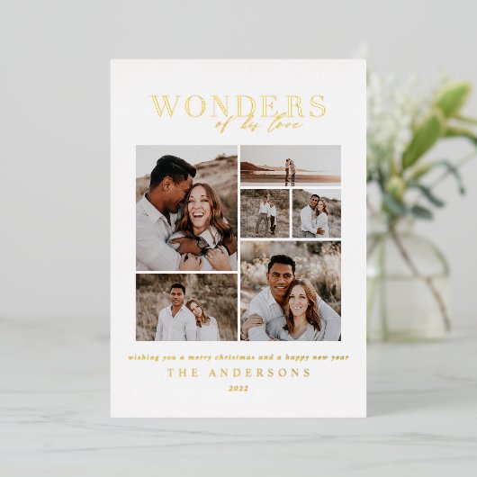 彼の愛疑問に思の写真数々の緑の赤い果実 箔シーズンカード (立ち正面)