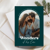 彼の愛疑問に思の宗教的なビーチのクリスマス シーズンカード