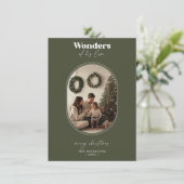 彼の愛疑問に思の聖降誕祭の写真 シーズンカード (スタンド正面)