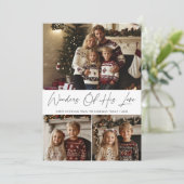 彼の愛疑問に思の聖降誕祭の台本 シーズンカード (スタンド正面)