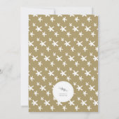 彼の愛疑問に思の聖降誕祭の誕生 案内状 (裏面)