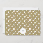 彼の愛疑問に思の聖降誕祭の誕生 案内状 (裏面)