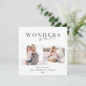 彼の愛疑問に思の聖降誕祭は宗教的な青 シーズンカード (スタンド正面)