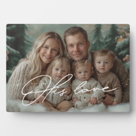 彼の愛疑問に思の フォトプラーク