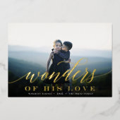 彼の愛疑問に思の |フルフォト 箔シーズンカード (正面)