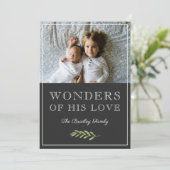 彼の愛疑問に思の |ローレルリーフブランチ写真 シーズンカード (スタンド正面)